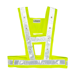 Chaleco Tipo Arnés con Luces LED Amarillo Unitalla (pieza)