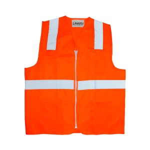 Chaleco Alta Visibilidad con Bolsas Naranja (pieza)