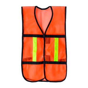 Chaleco de Malla con Reflejante Jyrsa SR-1010 Naranja Unitalla (pieza)