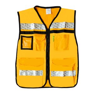 Chaleco Rescatista con 6 Bolsas Jyrsa SR-2021 Amarillo (pieza)