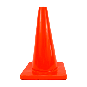 Cono de Seguridad Naranja de PVC Premium 45 cm (pieza)