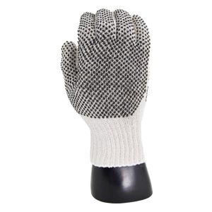Guante Japonés con Puntos de PVC MCR 9667L Blanco/Negro (par)
