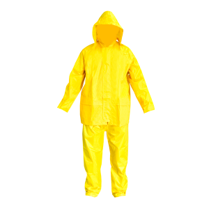 Impermeable de 2 piezas I-6022 DermaCare Amarillo (pantalón y chaqueta)