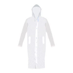 Impermeable Gabardina Jyrsa DD-1220 Transparente (pieza)