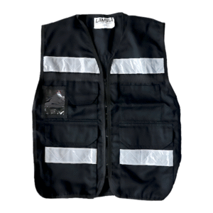 Chaleco Rescatista Negro LS-4415 (pieza)