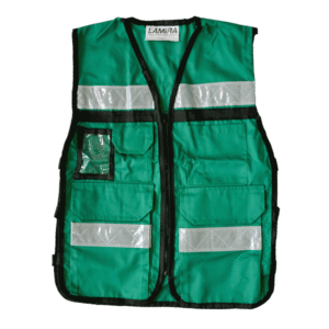 Chaleco Rescatista Verde LS-4415 (pieza)
