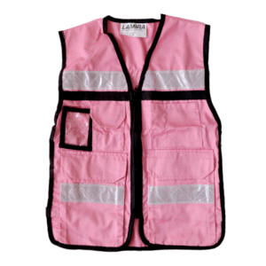 Chaleco Rescatista Rosa LS-4415 (pieza)