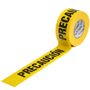 Banda de Precaución Amarilla 3" x 300 m (pieza)