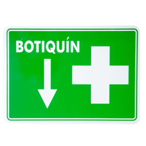 Señalamiento Botiquín 25 x 35 cm (pieza)