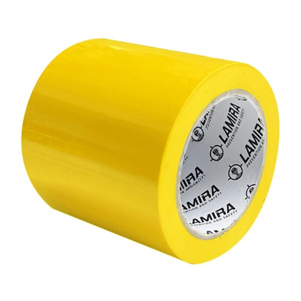 Cinta Delimitadora de Áreas Amarilla 4" x 33 m (pieza)